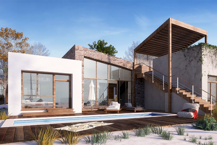 3 BR Villa with Shared pools in Bay west - 0